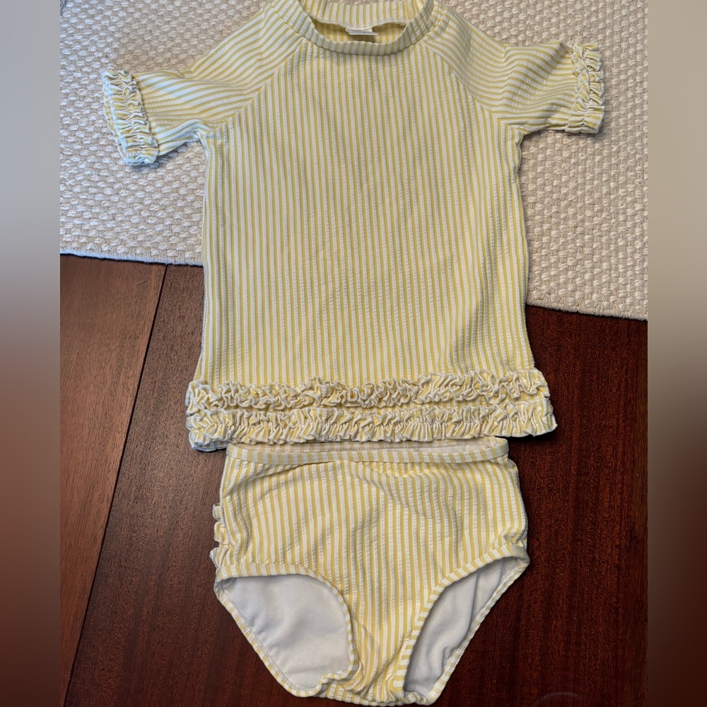 Sz 5 RuffleButts Swimsuit